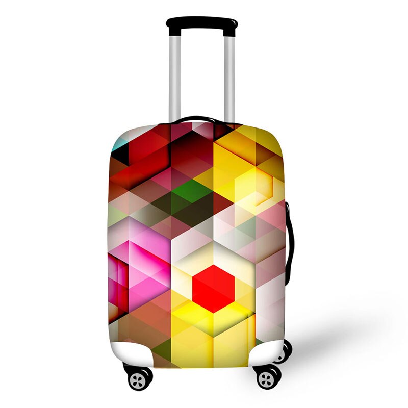 crystal luggage cover protective suitcase cover travel accessories case for suitcase housse valise capa para mala de viagem