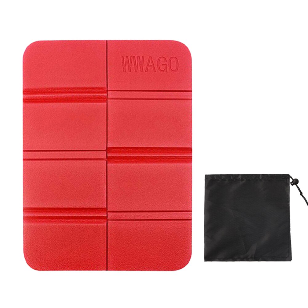 Xpe Foam Seat Pad Outdoor Camping Vouwen Vochtbestendige Zitten Mat Kussen Travelling Dragen Draagbare Onderdelen: Rood
