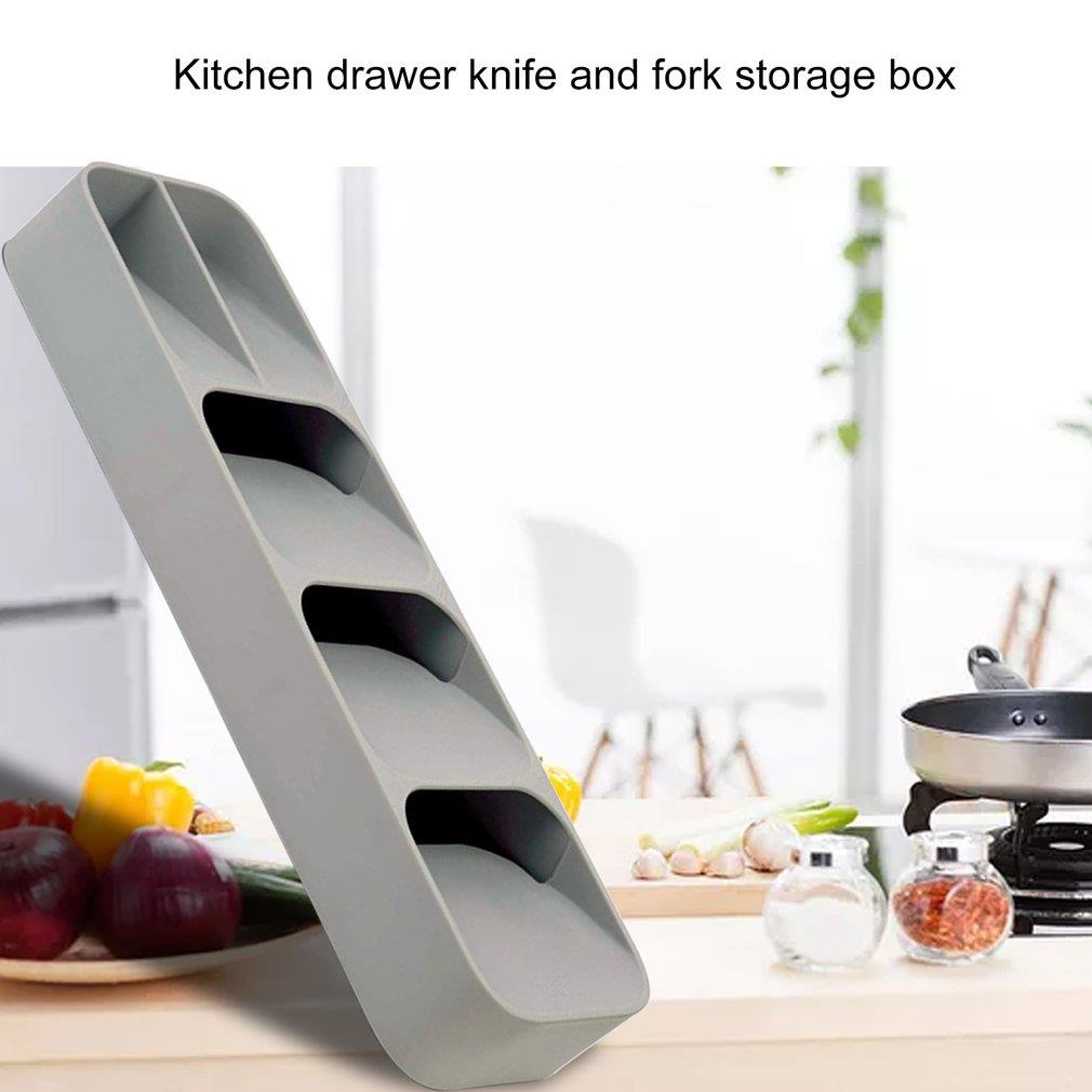 Drawer Cutlery Utensils Tray Store Organizer Drawer Kitchen Tools Drawer Divider Kitchen Storage Cabinet Plastic Drawers