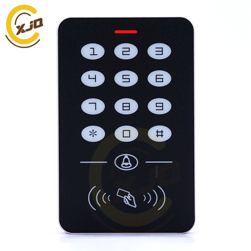 Standalone Access Controller with 10pcs EM keychains RFID Access Control Keypad digital panel Card Reader For Door Lock System