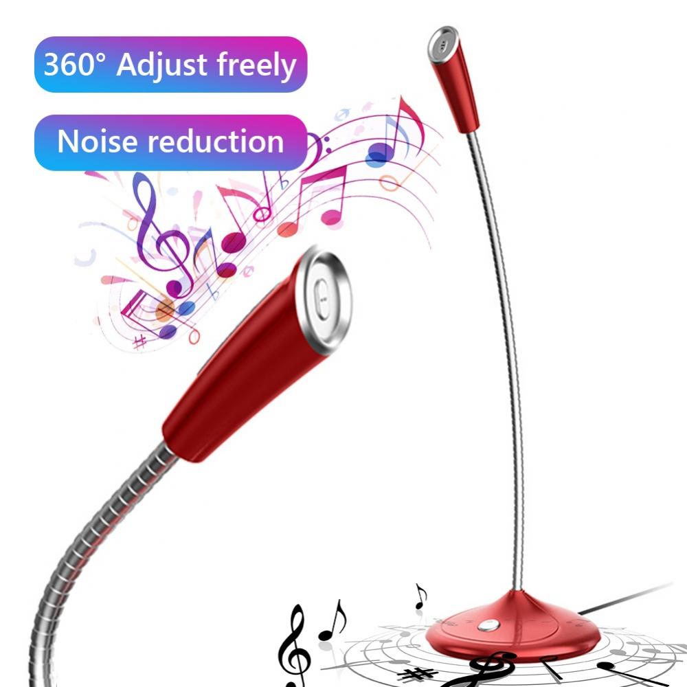 3.5mm/USB Adjustable Desktop Microphone Studio Recording Mic for PC Computer USB Microphone микрофон