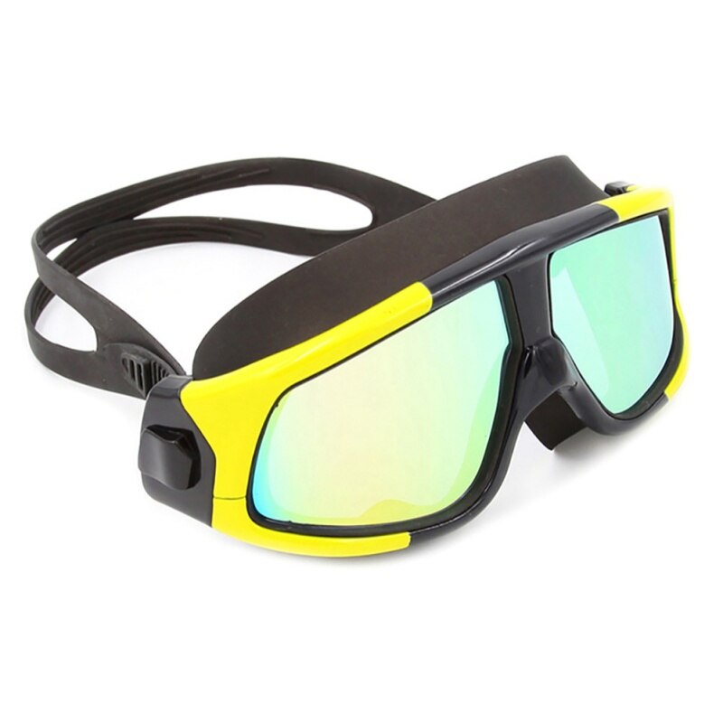 Outdoor Diving Glasses Swimming Big Frame Goggles Waterproof Soft Silicone Eyewear