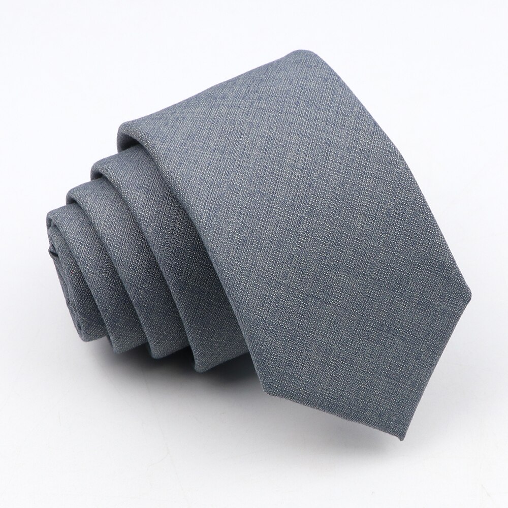Corbatas clásicas de Color sólido para hombres, corbata delgada de , suave, delgada, informal, negra, Beige, azul, negocios, boda, cena,: Azul cielo