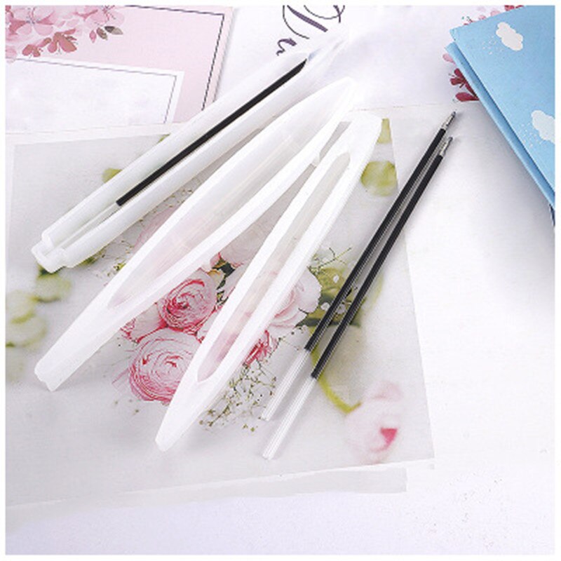 Resin pen mold expoxy pen refills silicium forme til resin art pen holder mold epoxy diy crafts resin casting forme