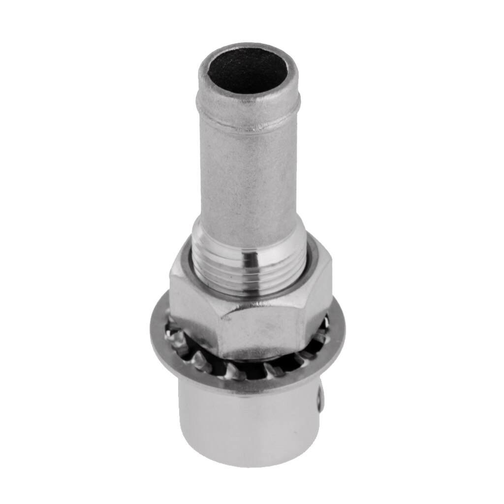 316 Stainless Steel Straight Fuel Breather Vent 3/5'' - Boat/ Car Gas Tank