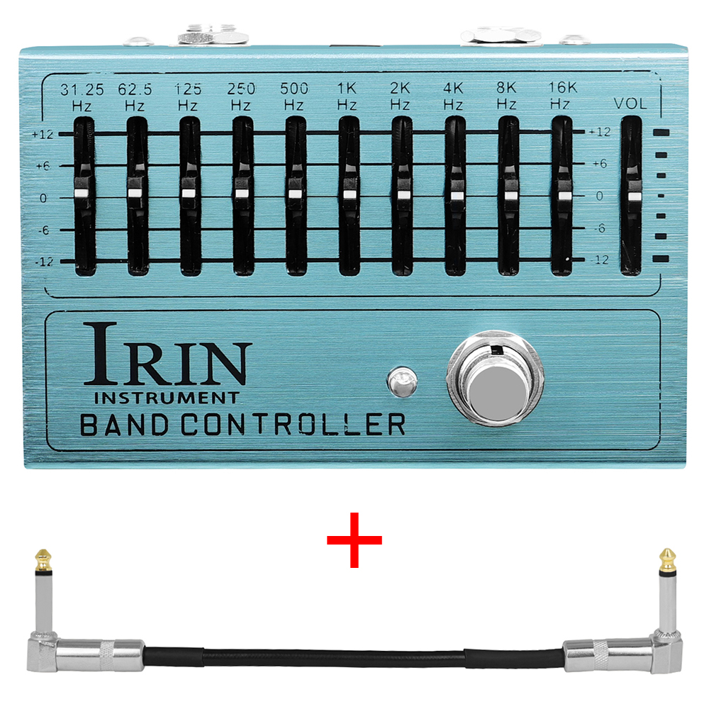 IRIN Electric Guitar Effects Pedal ZIP AMP TAICHI TAUREN UZI AMERICAN AC TONE CALIFORNIA BRITISH EXTREME MAXIMUM Band Controller: black