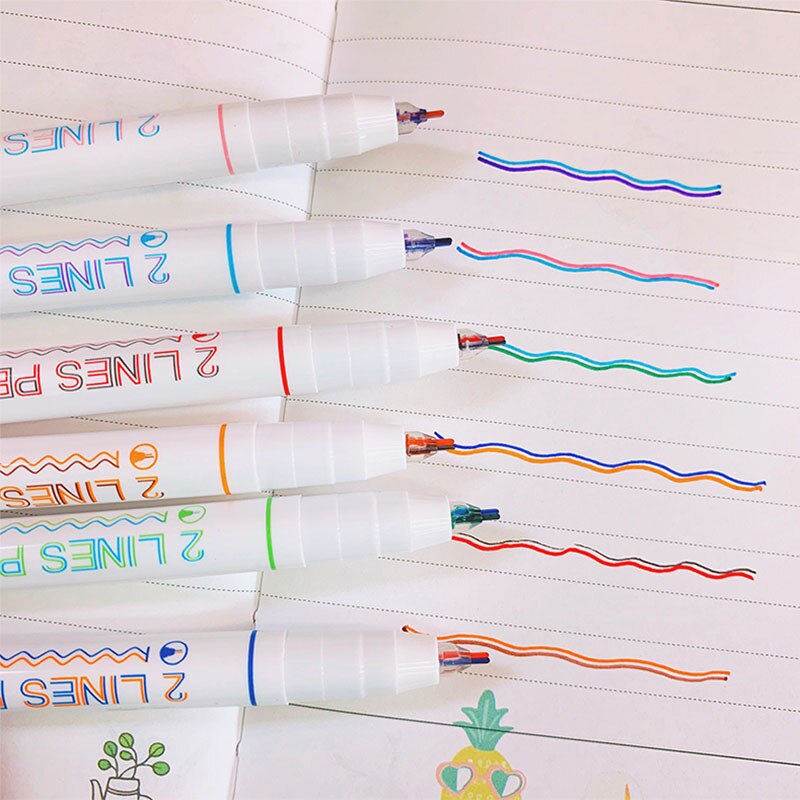 Akozon Stylo Marqueur De Peau 12 Couleurs Multifonctionnel Lavable