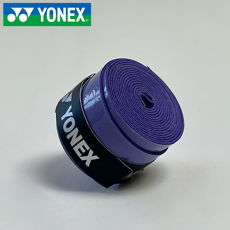 YONEX Overgrip raqueta de bádminton viscosa antideslizante absorbente de sudor Yy cinta plana mango de agarre tenis deportes cinta envuelta: Naranja