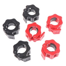 25/28/30mm Weight Lifting Bar Spinlock Collars Barbell Dedicated Collar Lock Fitness Body Building Gym Dumbbell Quick Clips