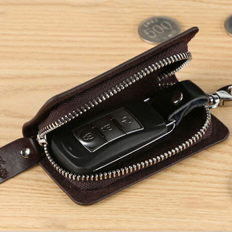 Lederen sleutelhanger sleutelhanger lederen sleutelhanger leer chaveiro couro autosleutel case brelok do kluczy samochodowych porta chaves