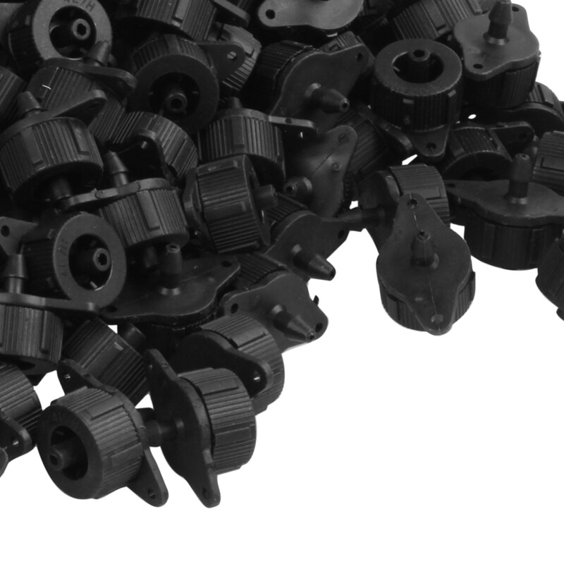 Garden Emitter Pressure Compensating Dripper Micro-Irrigation Hose Drip Head Water Saving Irrigation Dropper 200 Pcs