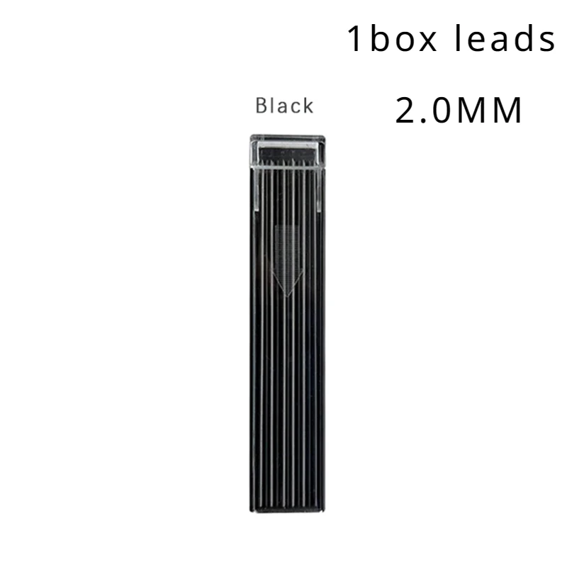 Lápiz mecánico de 2,0 MM, de dibujo artístico, lápiz automático, escritura de centro de gravedad bajo, suministros escolares de oficina para estudiantes: Lavanda