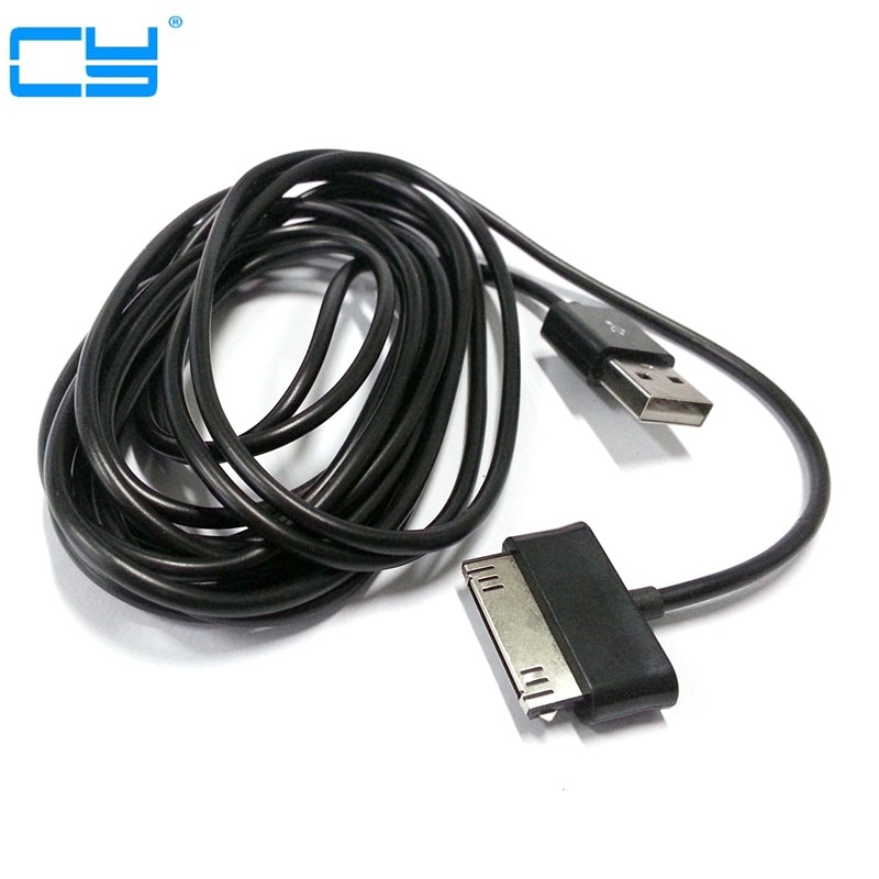 Super Lange USB Data Oplaadsnoer Charger Cable voor Samsung Galaxy Tab2 P3100 P5100 Note 10.1 N8000 P7510 P1000