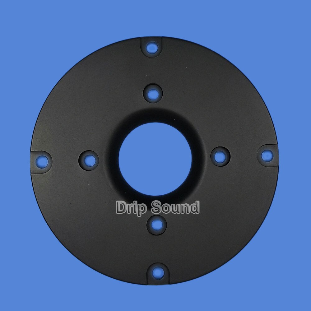 4 "inch Speaker Tweeter Cover Panel Decoratieve Cirkel Speaker Vaste Plaat OD99mm 30mm Gat # Zwart
