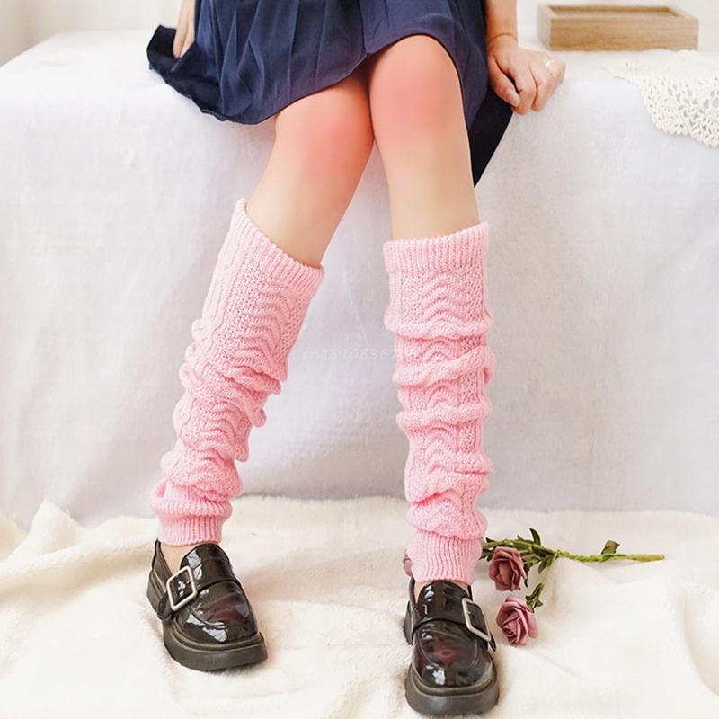 Women Loose Socks Japanese Student Girl&#39;s Sock White Leg Warmer Stockings Lolita JK Style Leggings Warm Legs
