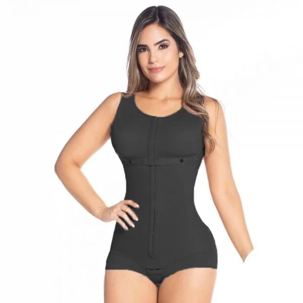 Abnehmen Karosserie Geöffnete Gabelung Mantel Hüftgürtel für Frauen Volle Körper Shapewear Korrektur Unterwäsche: Schwarz / XXL