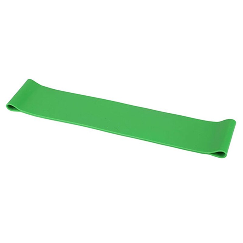 Sports Yoga Resistance Rubber Bands Fitness Elastic Bands Gym Strength Training Pilates Latex Elastic Bands: Green