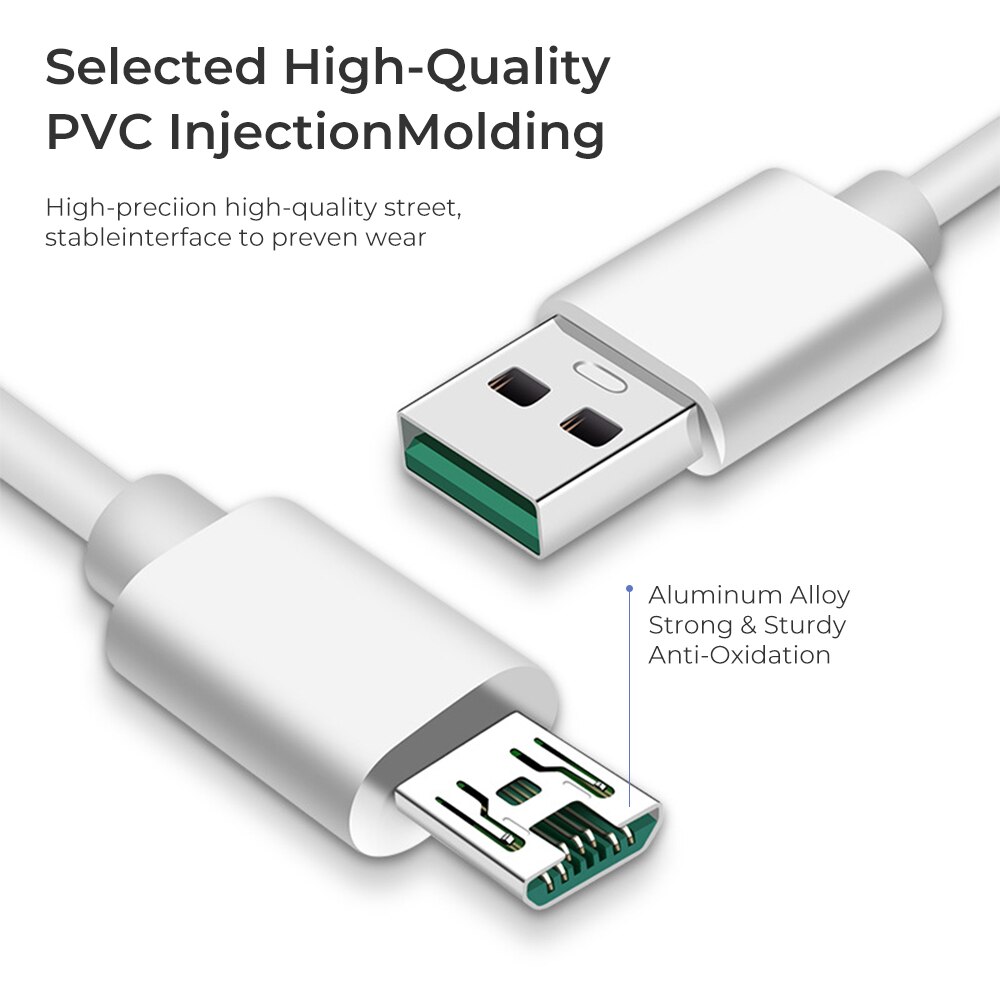 5A 1M micro USB fast mobile phone charger cable used for micro usb fast charging mobile phone Android micro charger data cable