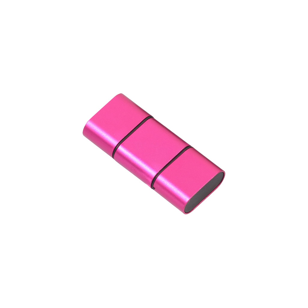 Adattatore Lettore Schede USB-C Micro SD TF per Telefoni Android - Funzionalità OTG: Rosa