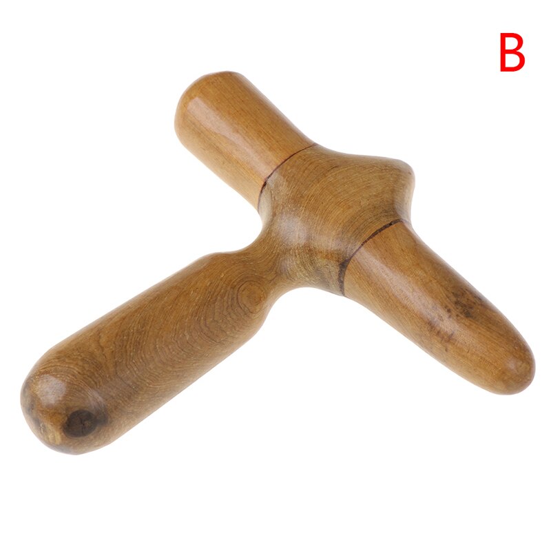 Solid Wood Full-body 4 Wheels Wooden Car Roller Relaxing Hand Massage Tool Reflexology Face Hand Foot Back Body Therapy Massage