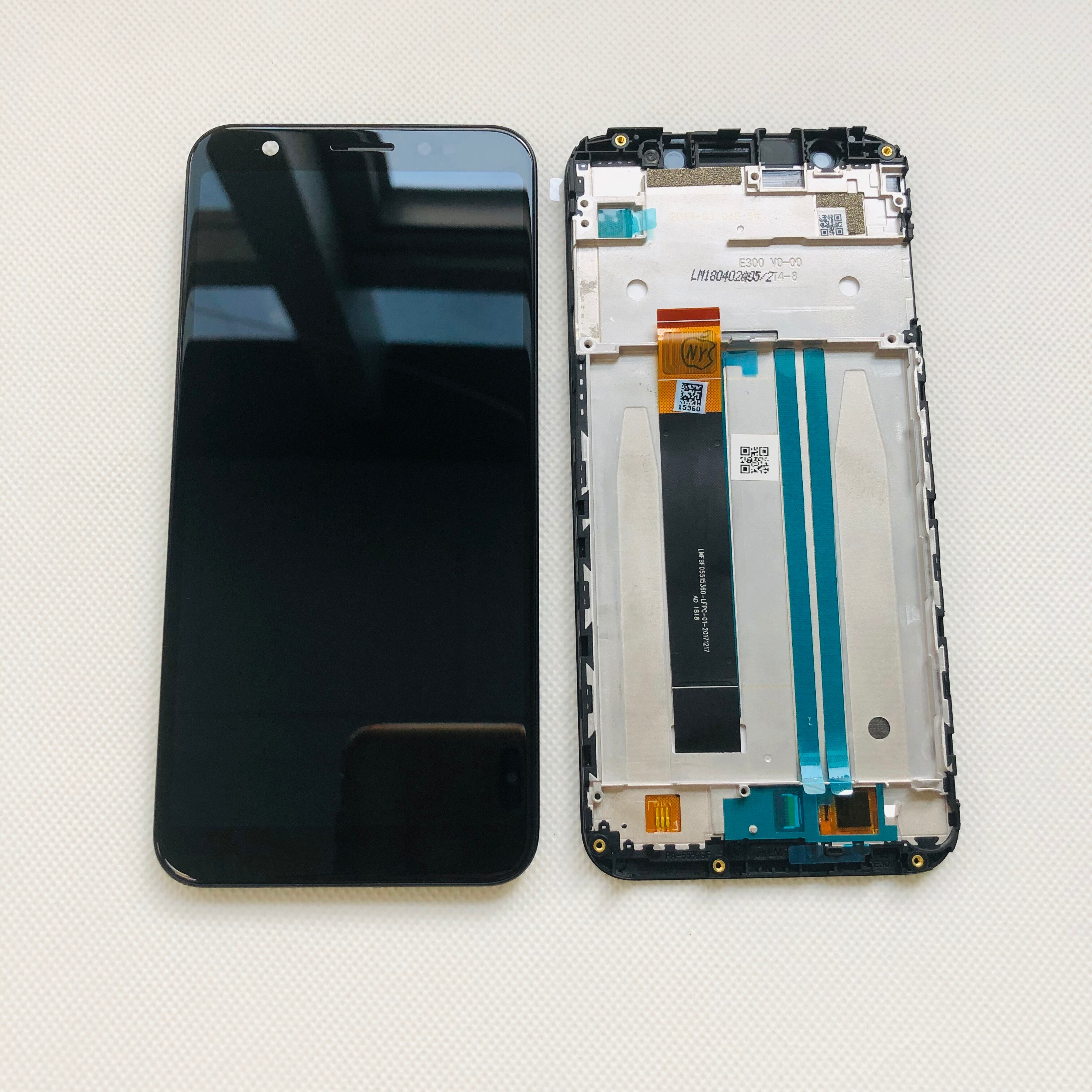 5.5 ''Voor Asus Zenfone Max M1 ZB555KL Lcd Display Panel Touch Screen Digitizer Glas Sensor Vergadering Vervangende Onderdelen + frame