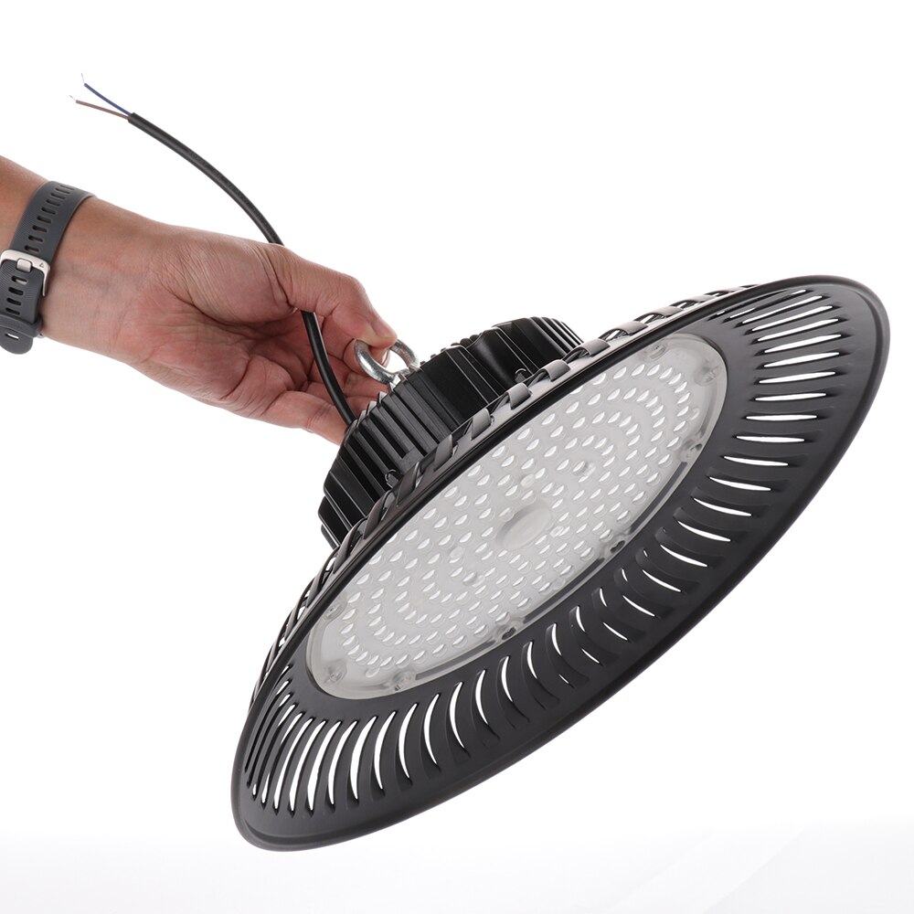 Éclairage Commercial industriel de baie de lumière du jour de l'appareil 14000lm 200 k 50-6500 w lumière LED haute baie pour l'atelier d'entrepôt