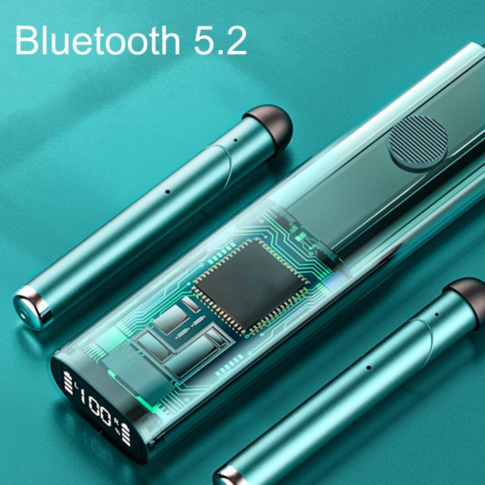 S11 Tws Bluetooth-Compatibel 5.2 Koptelefoon Opvouwbare Touch Control Digitale Display Stereo In-Ear Oordopjes Voor Sport