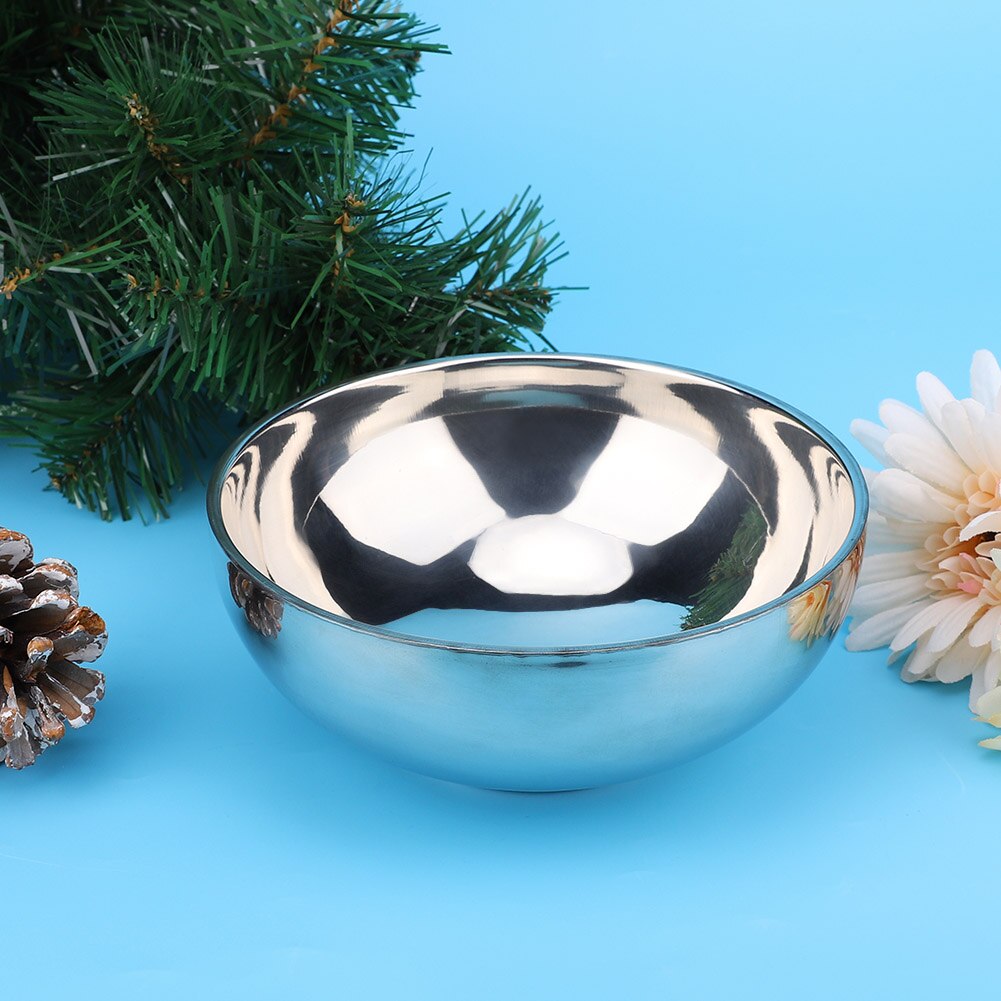 Double Insulated Stainless Steel Bowl Children's Adult Instant Noodle Bowl Mixing Bowls For Salad Cooking Baking