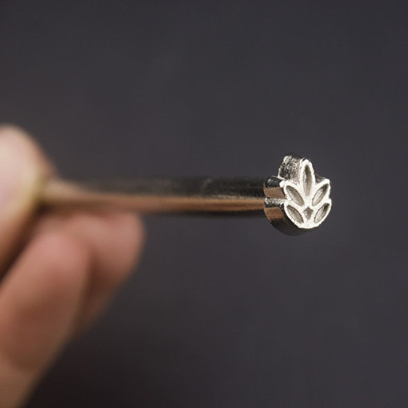 DIY narzędzia robić rzeźbienia w skórze 16 sztuk i 20 sztuk ze stali nierdzewnej tłoczenie drukowanie pieczęć narzędzia skórzane rzemiosło drukowanie znaczków