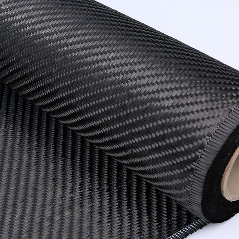 12K 400gsm Carbon Twill Geweven Fiber Stof Doek