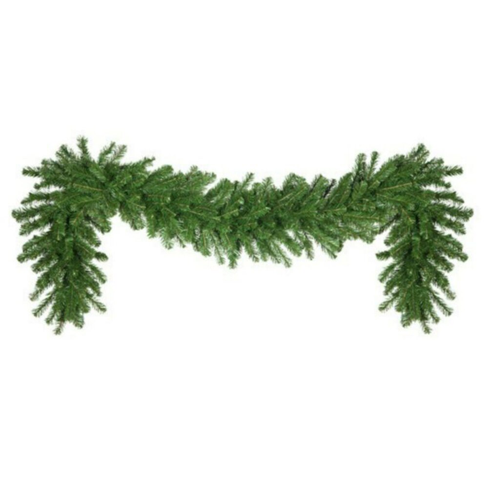 270CM Garland 200-Heads Christmas Xmas Artificial Pine Green Spruce Green PET