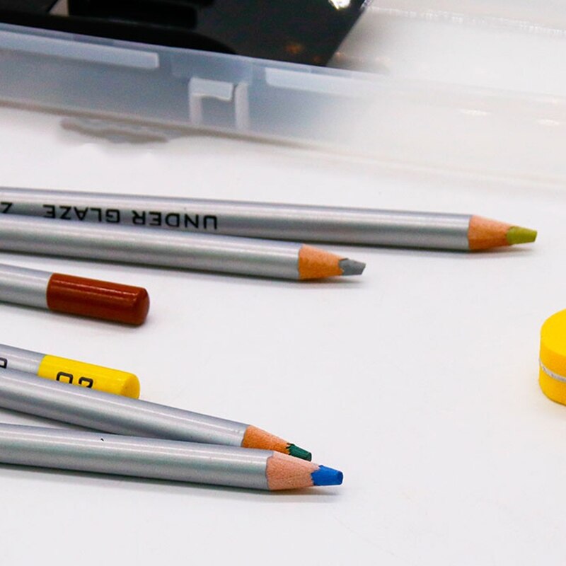 Ceramics ceramic art underglaze colored pencils diy ceramics hand painted glaze chalk ceramic painting and coloring tools
