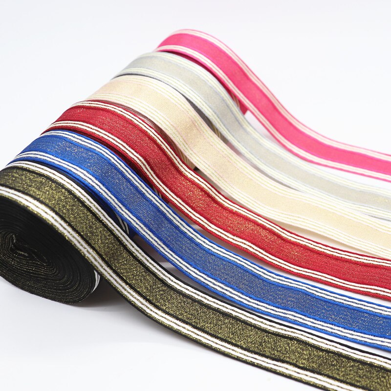 10 Meter Gold Gewinde Polyester Band Für Haar BöGen DIY Handwerk Handgemachte Accessoires M19070802