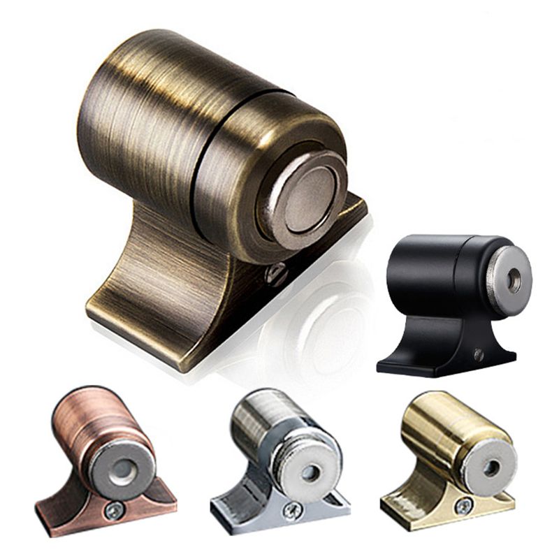 Magnetiske dørstoppere dørstopper skjulte dørholdere fanger gulv dørmøbler hardware