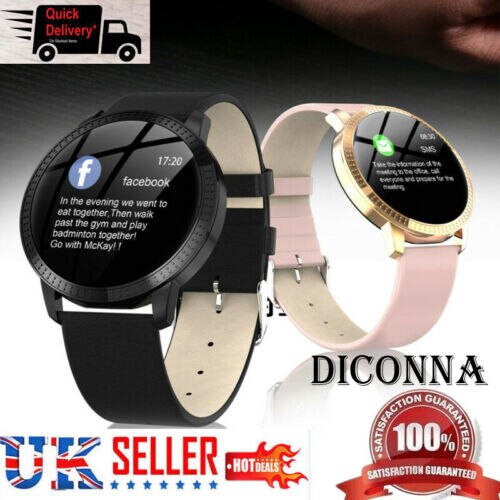Waterproof Smart Watch Fitness Tracker Heart Rate Blood Pressure Mirror Wrist Smart Watch Unisex