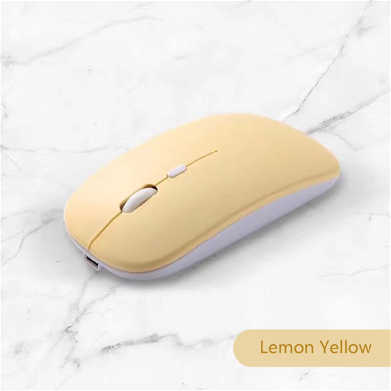 HTMOTXY Candy Wireless Mouse For iPad Pro 10.9 11 Air 4 Rechargeable Bluetooth Mause For Pc Windows Android Tablet Macbook Phone