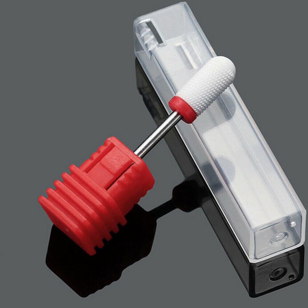 Milling Cutter For Manicure Ceramic Nail Drill Bits Pedicure Nail Polisher Rubber Remover Nail Tools Nail Sander Tip 2