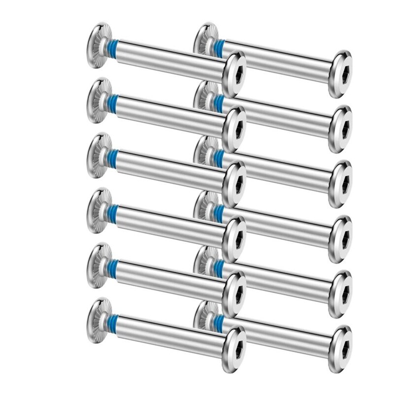 20PCS 6X31mm Axle Parts for Inline Roller Skates Shoes Aluminum Screws Accessories
