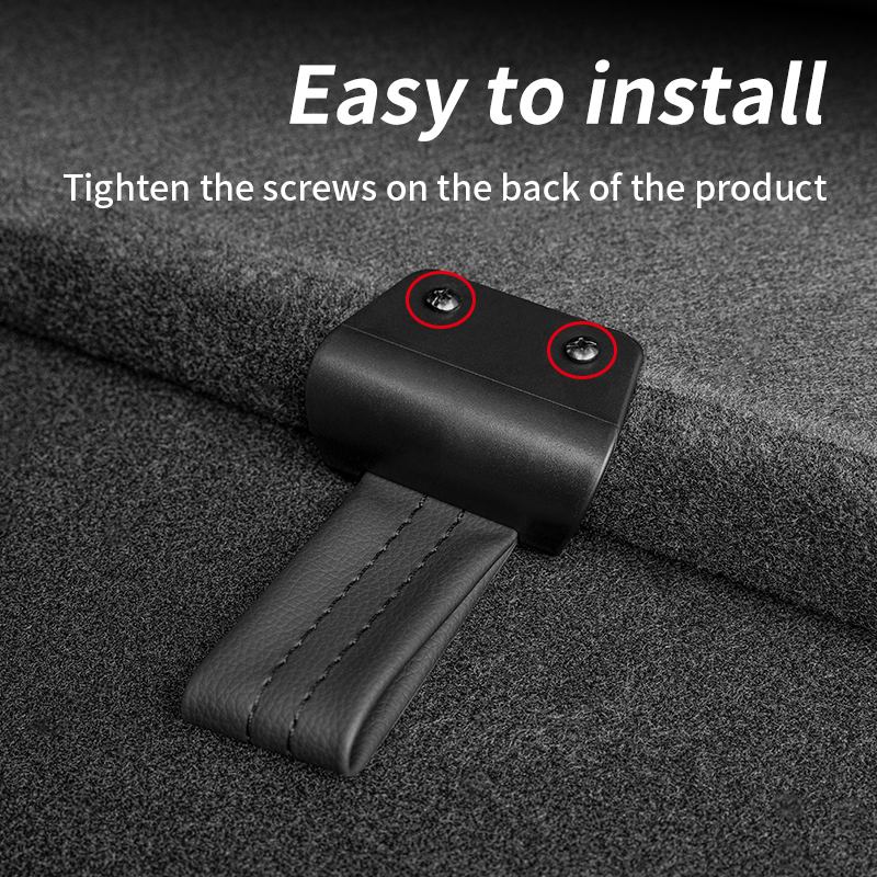 Poignée de coffre pour tesla model y, sangle de poignée d&#39;ouverture et de fermeture, accessoires d&#39;intérieur de voiture