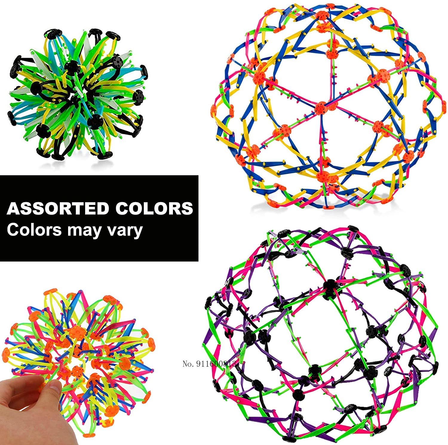 1Pc Novelty Uitbreidbaar Ademhaling Bal Speelgoed Bol Stress Reliever Fidget Speelgoed Gooien Bal Stretching Krimpen Bal