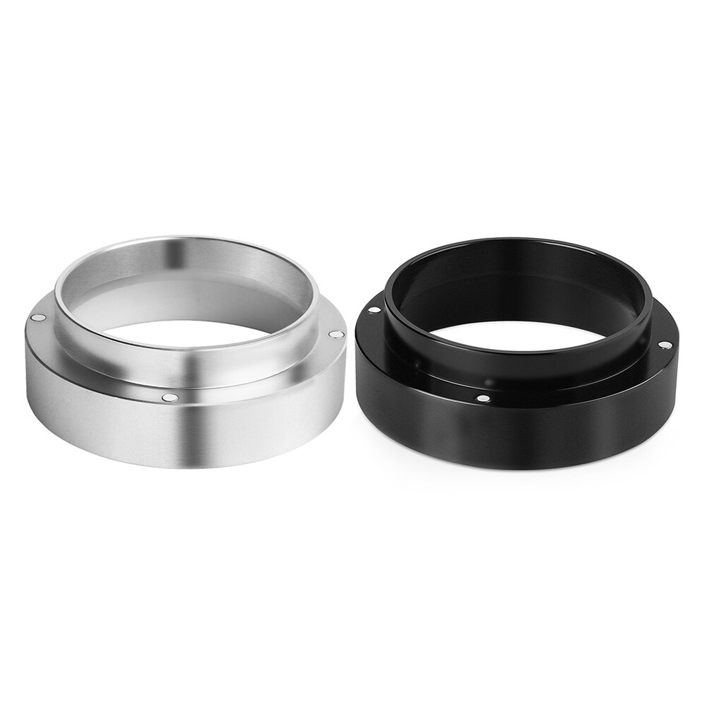 Coffee Dosing Funnel Ring Coffee Powder Tool Accessories Replacement Ring Aluminum Anti for Coffee Tamper Brewing Bowl
