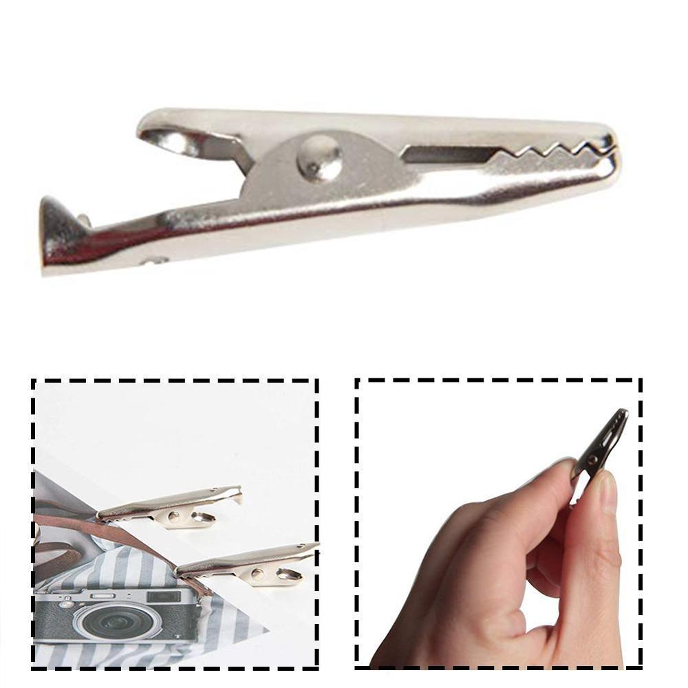 Alligator Clip Large/Medium/Small PVC Plastic Sleeve~Battery Factory Test Direct Sales Clip~Stainless Steel Clip