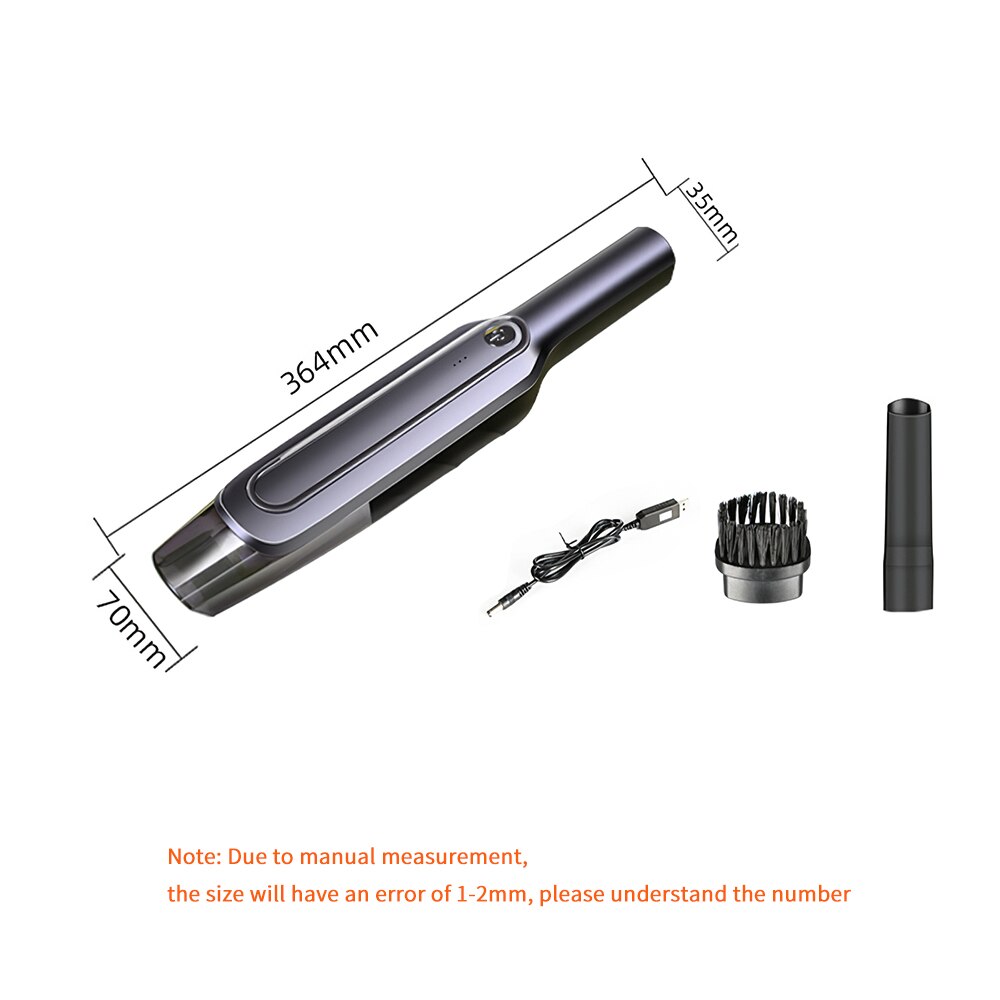 Universal Cordless Handheld Vacuum Cleaner Corded 4000mAh Rechargeable dust collector Dry/Wet dust cleaner for Home Car