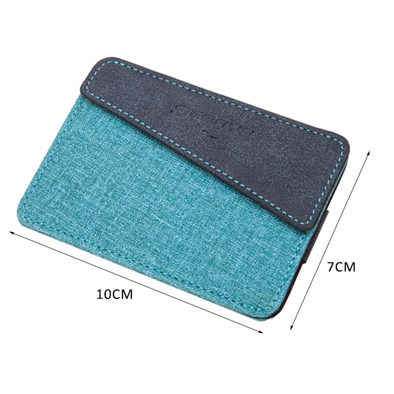 KUDIAN BEAR Minimalist Credit Card Holder Thin Wallet Purse Men Women Bus Card Case Organizer Coin Pocket Tarjetero BID144 PM49