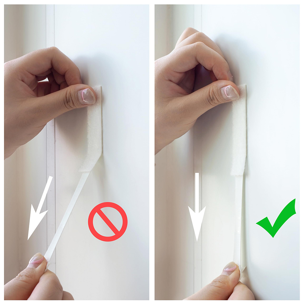 12Pairs Velcro Strap Tape No Damage To Wall Removable Adhesive Strips Fixing Pads Hanging Mounting Picture Wall Stickers Sticky