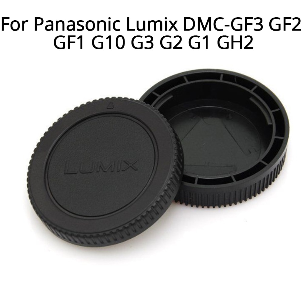 Len Caps Lenzen Accessoires Voor Panasonic Lumix DMC-GF3 GF2 GF1 G10 G3 G2 G1 GH2 Achter Lens + Body Cap cover