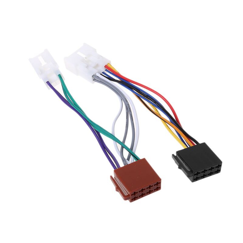 Câble adaptateur de faisceau de câblage d'autoradio ISO, pour toyota Lexus MR2 Land Cruiser RAV4 Solara Yaris