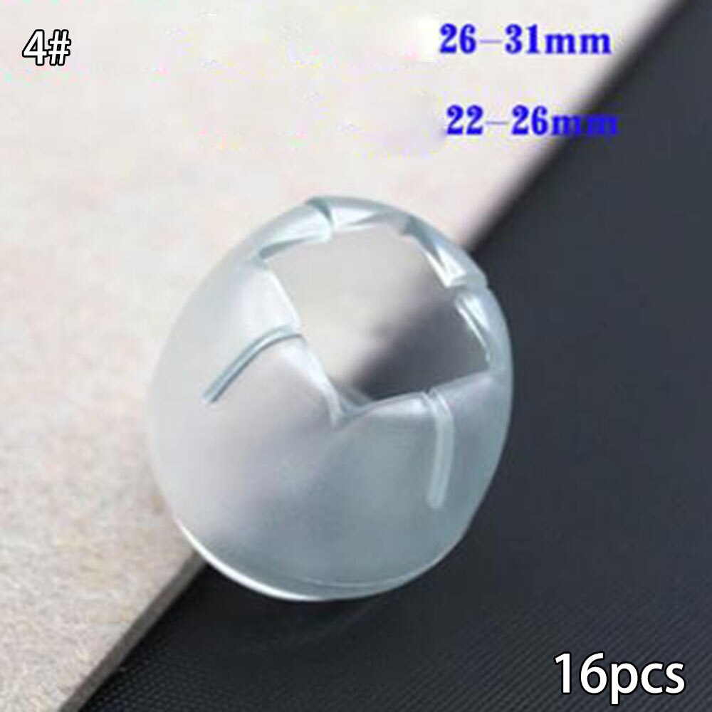 16x Silikon Gummi Stuhl Bein Füße Pads Möbel Umfasst Schutz Für Quadratische bilden Tisch Bein Abdeckung: 4