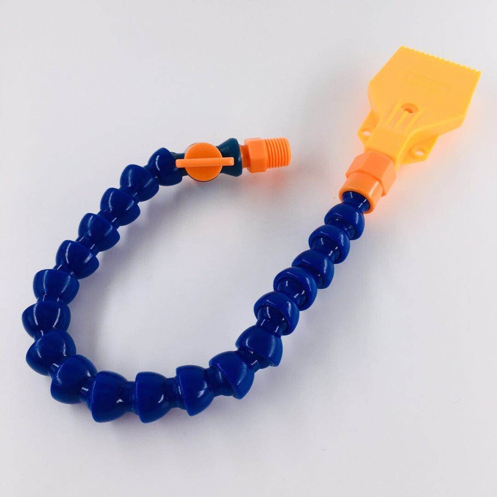 727-16holes Plastic Air knife windjet air blowing drying flat fan nozzle,1/4"Male thread Wind Jet drying nozzle