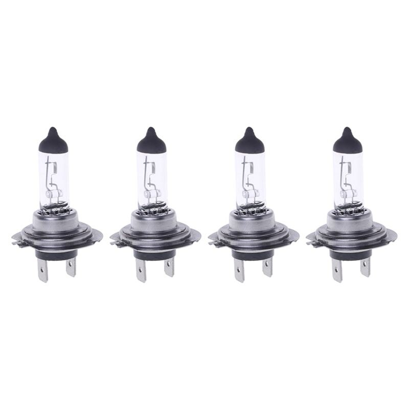4PC H7 55w 12v ampoule halogène 4000k H7 px26d 55w antibrouillard Parking clair lumière voiture style Source lumineuse Auto